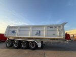 Four-axle rear-tipping semi-trailer - 图片 3