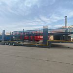 Car carrier semi-trailer
